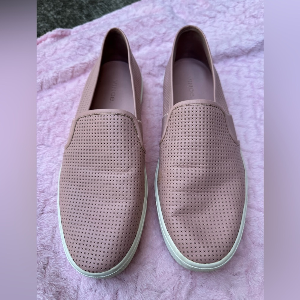Vince Shoes Women’s Blair Slip-On Sneakers - Dusty Rose size 9